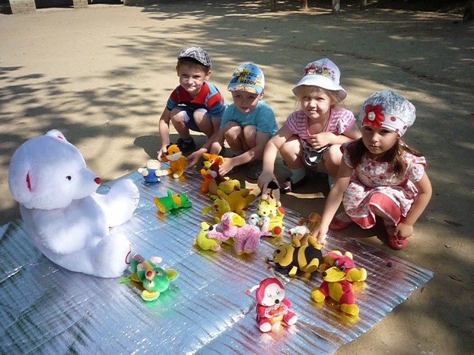 Кинешемский детский сад навестили белые медведи фото 16