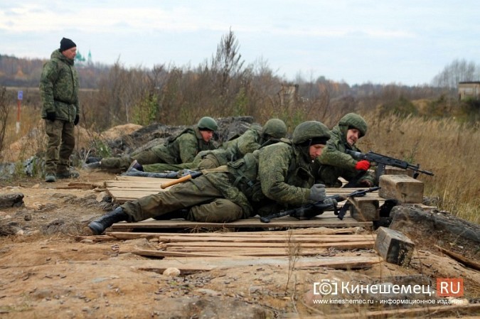 Репортаж с полигона 98-й дивизии ВДВ, где проходят боевую подготовку мобилизованные кинешемцы фото 45