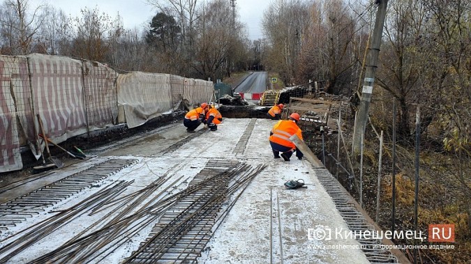 В Кинешме серьезно ускорились работы по ремонту мостов через Казоху и Томну фото 17