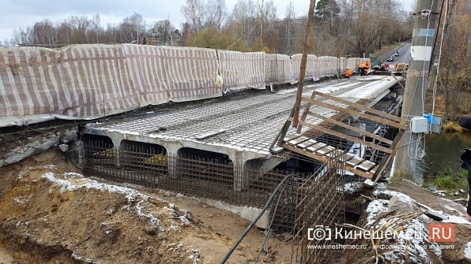 В Кинешме серьезно ускорились работы по ремонту мостов через Казоху и Томну фото 14