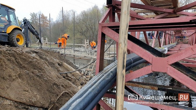 В Кинешме серьезно ускорились работы по ремонту мостов через Казоху и Томну фото 12