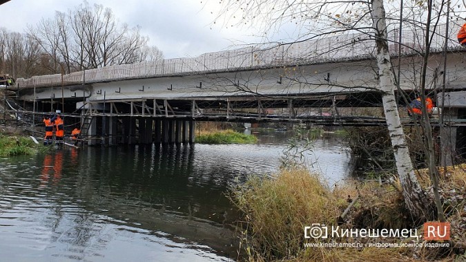 В Кинешме серьезно ускорились работы по ремонту мостов через Казоху и Томну фото 20