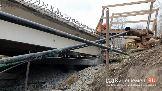 В Кинешме серьезно ускорились работы по ремонту мостов через Казоху и Томну фото 19