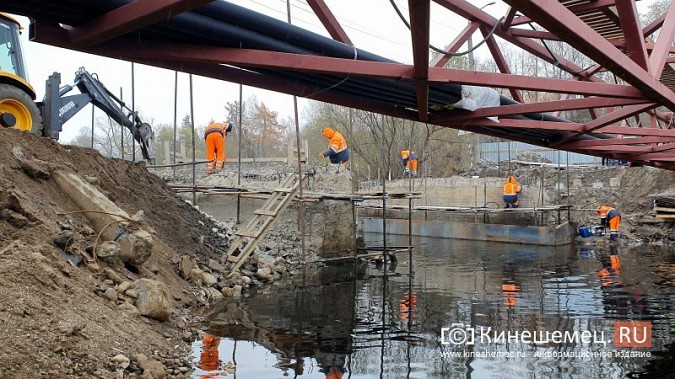 В Кинешме серьезно ускорились работы по ремонту мостов через Казоху и Томну фото 13