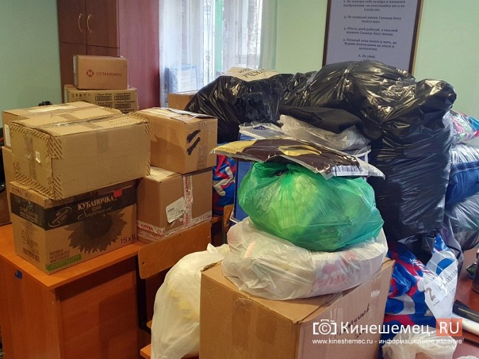 С территории Успенского собора отправлен очередной гуманитарный груз мобилизованным кинешемцам фото 3