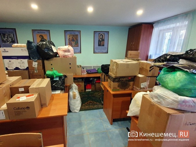С территории Успенского собора отправлен очередной гуманитарный груз мобилизованным кинешемцам фото 5