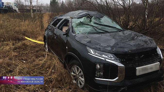 46-летняя женщина на «Мицубиси ASX» вылетела в кювет на дороге Ковров-Кинешма фото 3