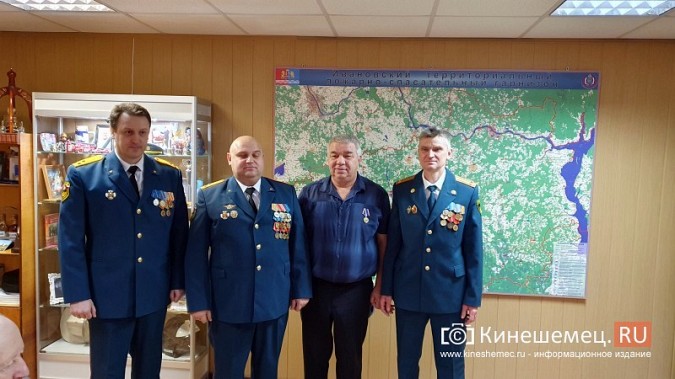 В Кинешме чествовали ветеранов противопожарной службы фото 3