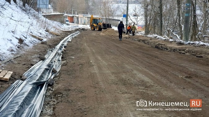 В Кинешме идёт капитальный ремонт дороги к мосту через Казоху фото 3