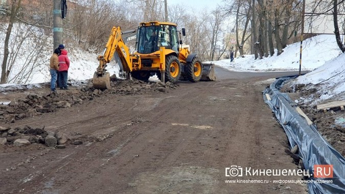 В Кинешме идёт капитальный ремонт дороги к мосту через Казоху фото 5