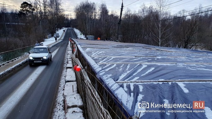 Генерал Мороз может сорвать сроки ремонта обоих мостов в Кинешме фото 2