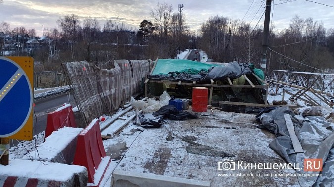 Генерал Мороз может сорвать сроки ремонта обоих мостов в Кинешме фото 6