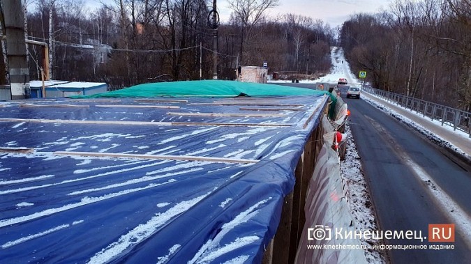 Генерал Мороз может сорвать сроки ремонта обоих мостов в Кинешме фото 3