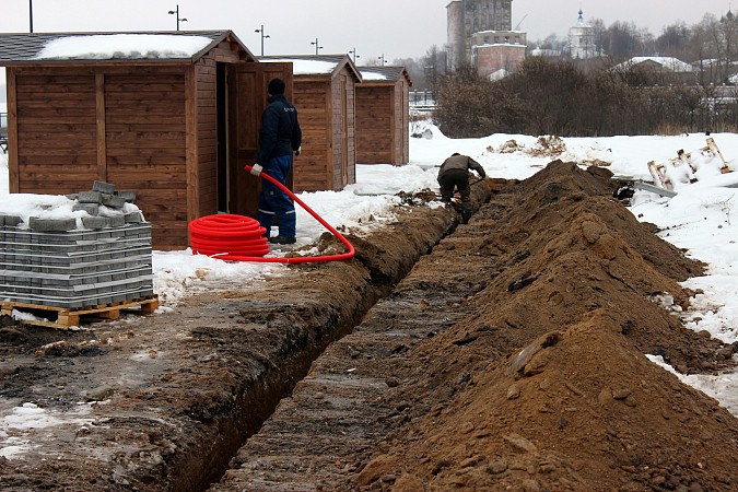 Завершается 2-й этап благоустройства стрелки у Никольского моста фото 5