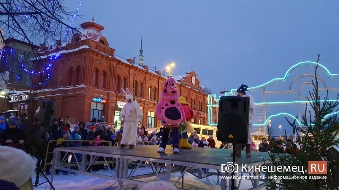 На главной новогодней ёлке Кинешмы зажгли огни фото 4