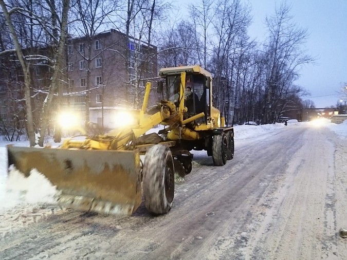 Какие дороги расчищали от снега кинешемские коммунальщики 21 декабря? фото 2