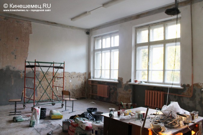 Правда с ремонтом в кинешемской школе № 4 вылезает наружу фото 14