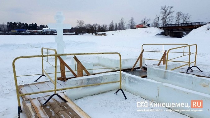 В Кинешме завершена подготовка Крещенской купели фото 3