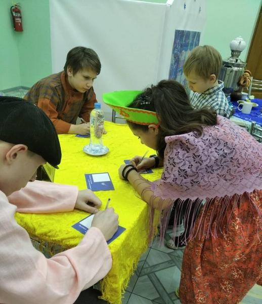 В Кинешемском социально-реабилитационном центре вспоминали крещенские обряды фото 8