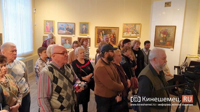 В картинной галерее начала работу выставка картин Бориса Кустова и Елизаветы Баженовой фото 21