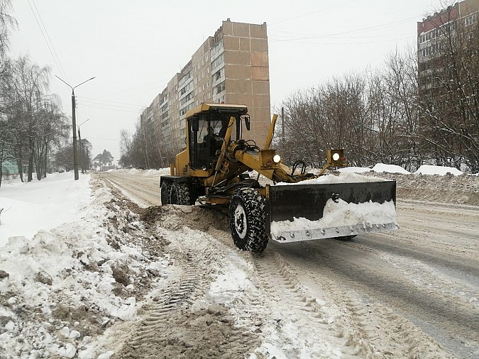 В мэрии Кинешмы рассказали, как очищают микрорайоны от снега фото 3