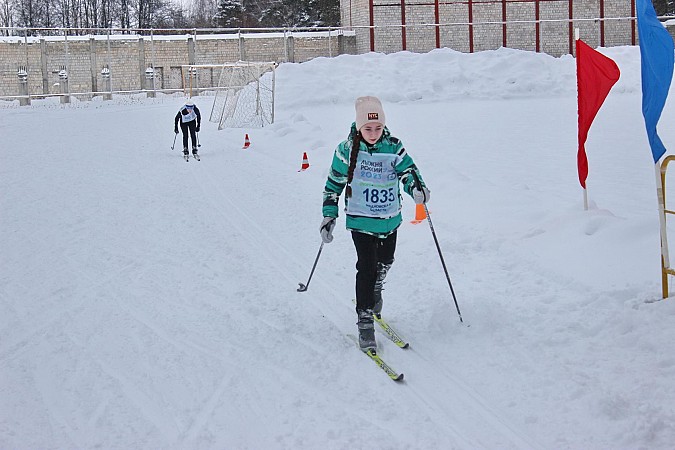 В Кинешме более 500 человек вышли на старт «Лыжни России» фото 22