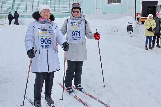 В Кинешме более 500 человек вышли на старт «Лыжни России» фото 55