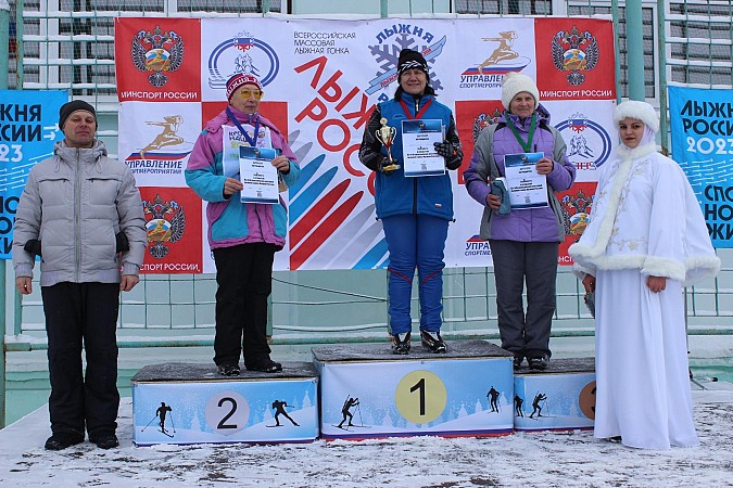 В Кинешме более 500 человек вышли на старт «Лыжни России» фото 35