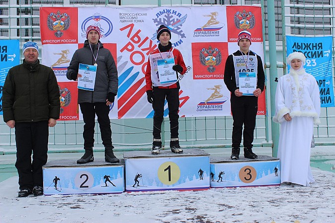 В Кинешме более 500 человек вышли на старт «Лыжни России» фото 18