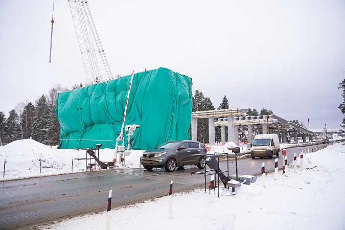 Путепровод через ж/д переезд на въезде в Иваново со стороны Кинешмы готов на 68% фото 10