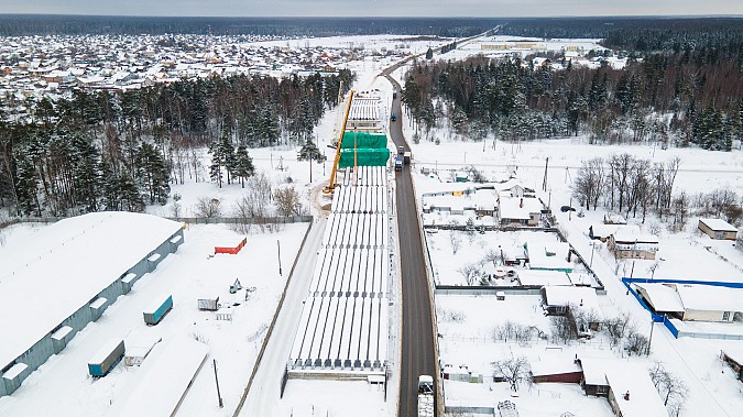 Путепровод через ж/д переезд на въезде в Иваново со стороны Кинешмы готов на 68% фото 3