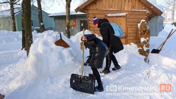 В центральном парке Кинешмы прошёл конкурс снежных фигур фото 3