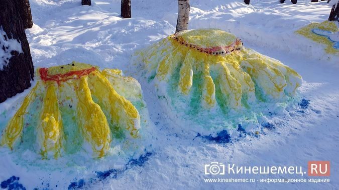 В центральном парке Кинешмы прошёл конкурс снежных фигур фото 21