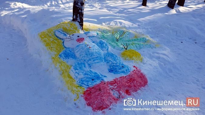 В центральном парке Кинешмы прошёл конкурс снежных фигур фото 22