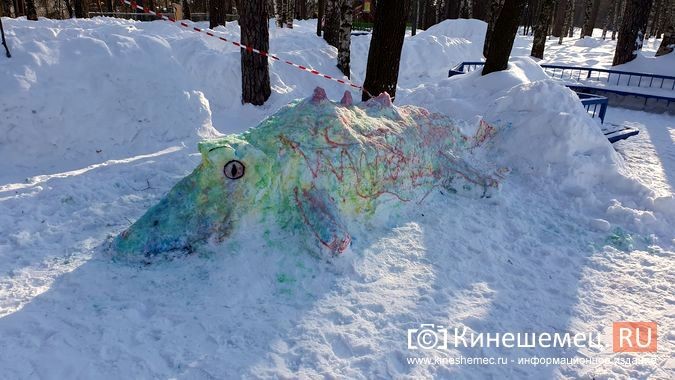 В центральном парке Кинешмы прошёл конкурс снежных фигур фото 18