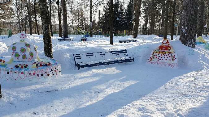 В центральном парке Кинешмы прошёл конкурс снежных фигур фото 12