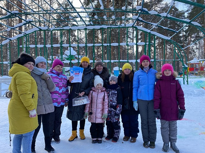В центральном парке Кинешмы прошёл конкурс снежных фигур фото 28