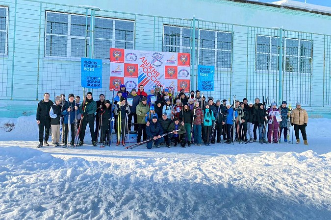На «Волжанине» прошли соревнования по лыжным гонкам среди сотрудников УФСИН фото 5