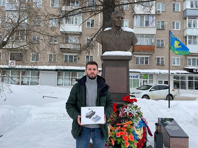 Кинешемская компания «Вудгеймс» отправила десантникам в зону СВО квадрокоптер фото 2