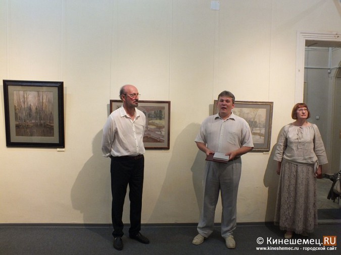 Выставка Виктора Брагинского открылась в Кинешме фото 16