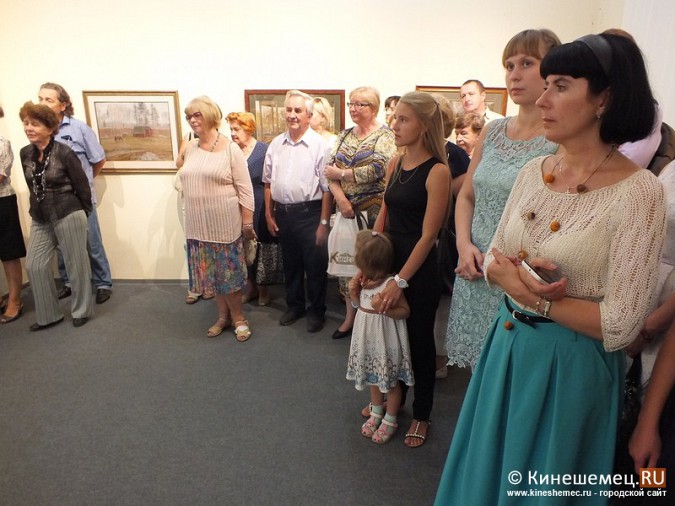 Выставка Виктора Брагинского открылась в Кинешме фото 13