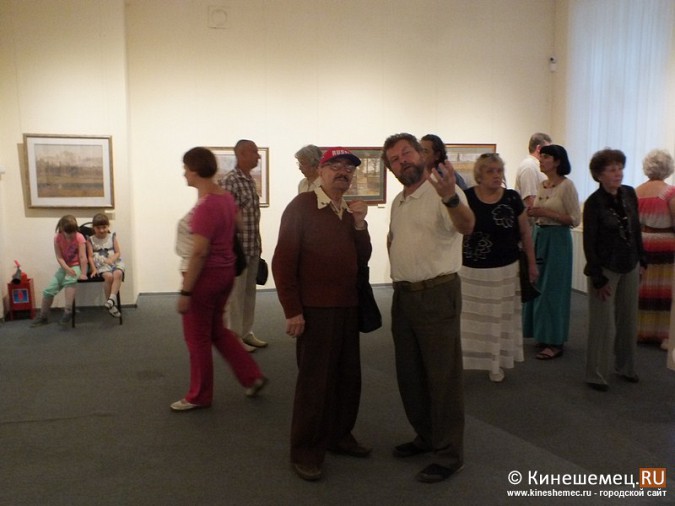 Выставка Виктора Брагинского открылась в Кинешме фото 5