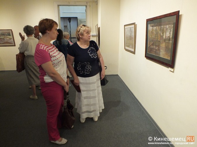 Выставка Виктора Брагинского открылась в Кинешме фото 4