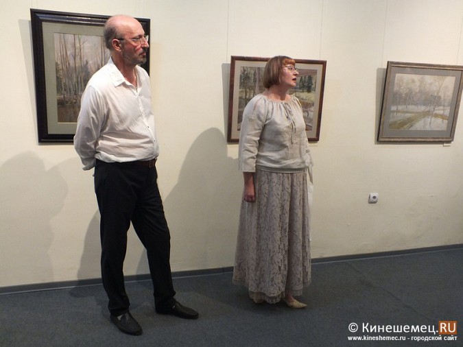 Выставка Виктора Брагинского открылась в Кинешме фото 10