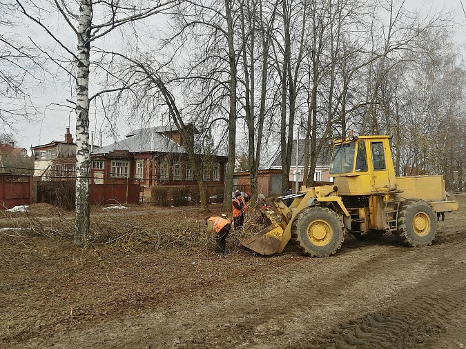 Коммунальщики очистили от аварийных деревьев улицу Кривоногова фото 4