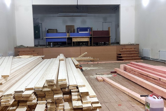 В селе Первомайском начался ремонт Дома культуры фото 2