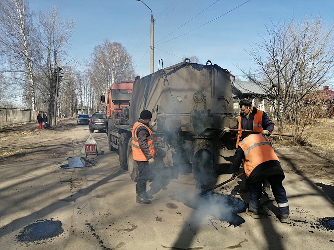 Ямочный ремонт добрался до улиц Щорса и ул.Кривоногова фото 3