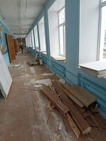 В Кинешме полным ходом идет капитальный ремонт школы-интерната фото 6