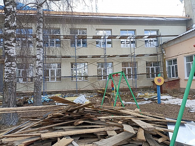 В Кинешме полным ходом идет капитальный ремонт школы-интерната фото 3