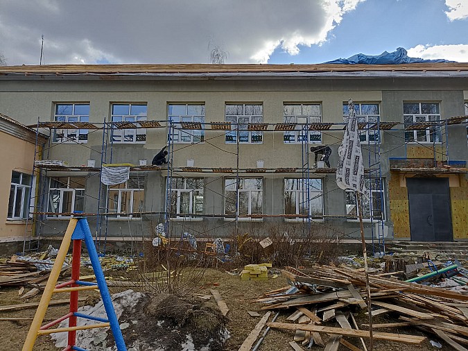 В Кинешме полным ходом идет капитальный ремонт школы-интерната фото 2